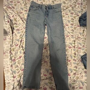 Abercrombie mid rise 90s straight jean size 28 regular